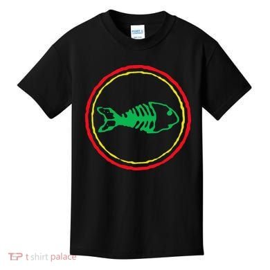Fishbones Valentine Mardi Gras Patrick Fish Store Kids T-Shirt