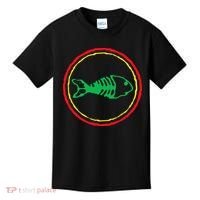 Fishbones Valentine Mardi Gras Patrick Fish Store Kids T-Shirt thumb 0