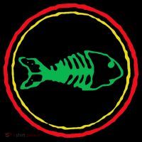 Fishbones Valentine Mardi Gras Patrick Fish Store Kids T-Shirt thumb 4
