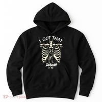 Funny Viral Meme I Got That Dog In Me Skeleton Chihuahua Hoodie thumb 0