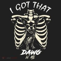 Funny Viral Meme I Got That Dog In Me Skeleton Chihuahua Beanie thumb 2