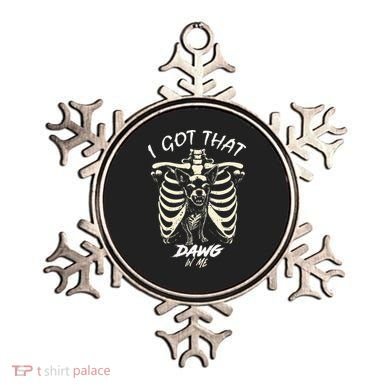 Funny Viral Meme I Got That Dog In Me Skeleton Chihuahua Ornament
