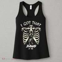 Funny Viral Meme I Got That Dog In Me Skeleton Chihuahua Women's Tank Top thumb 3