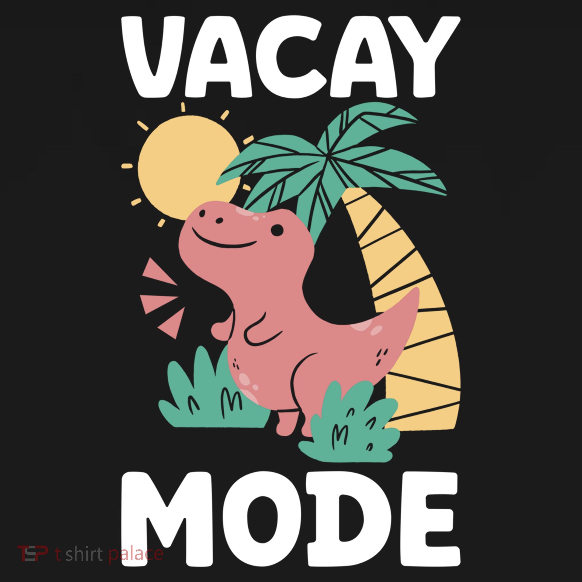 Funny Vacay Mode Cute Dinosaur Family Vacation Gift Women's Hoodie