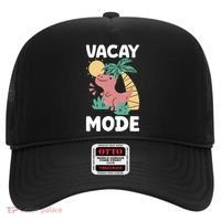 Funny Vacay Mode Cute Dinosaur Family Vacation Gift Hat thumb 0