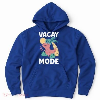 Funny Vacay Mode Cute Dinosaur Family Vacation Gift Hoodie
