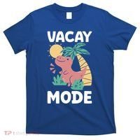 Funny Vacay Mode Cute Dinosaur Family Vacation Gift T-Shirt thumb 0