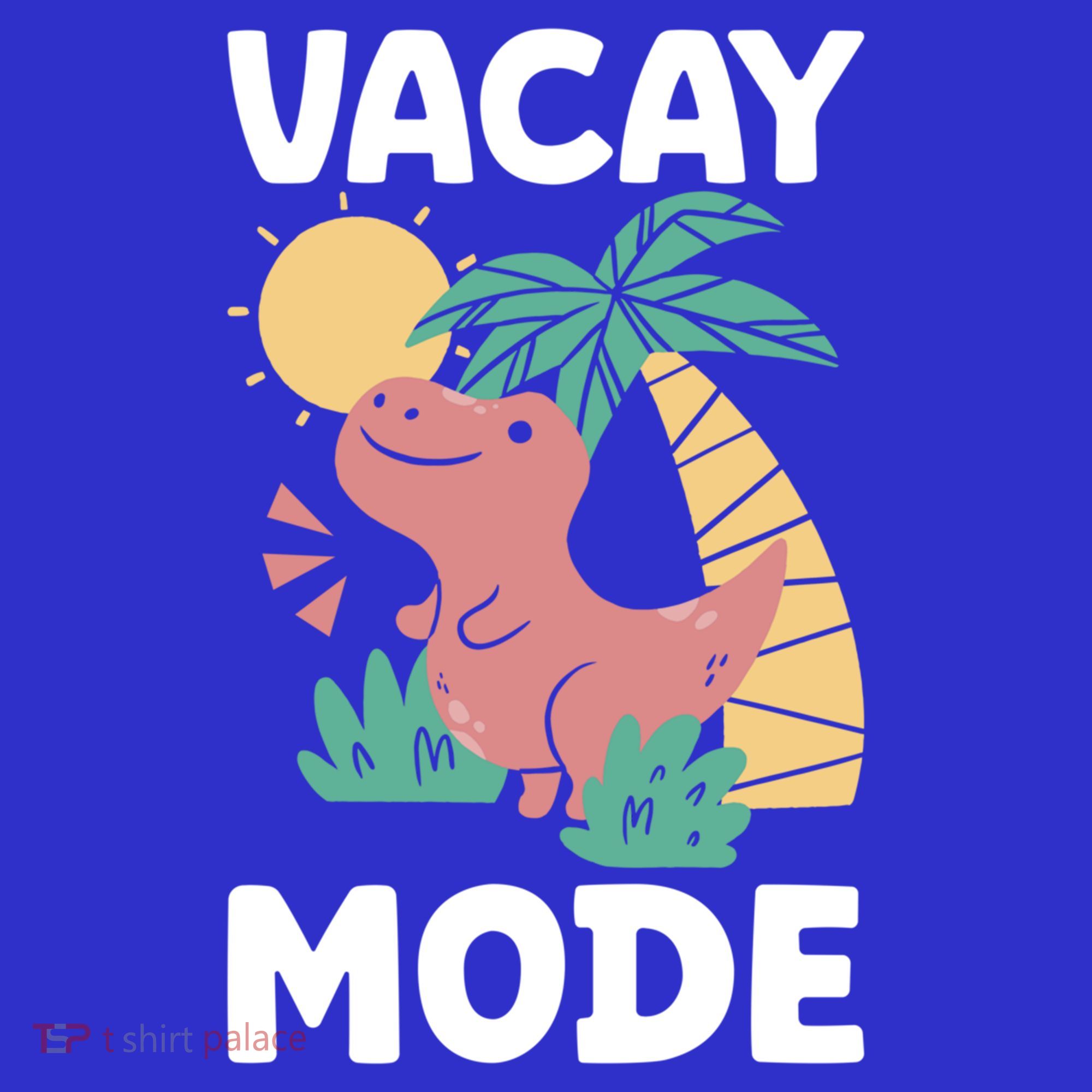 Funny Vacay Mode Cute Dinosaur Family Vacation Gift Baby Bodysuit