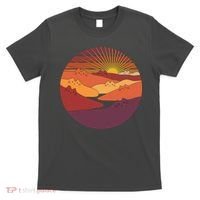 Funny Vintage Meowntains Cat Mountains T-Shirt thumb 0