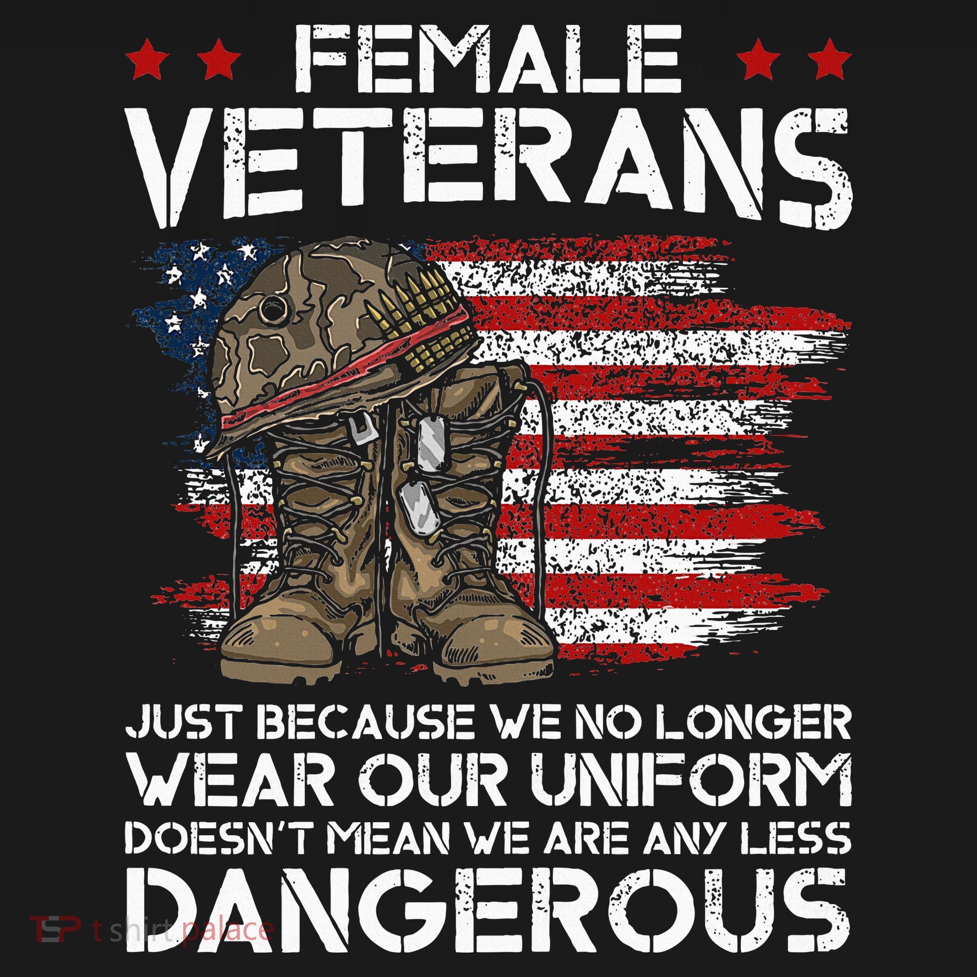 Female Veterans Not Any Less Dangerous Pajama Set