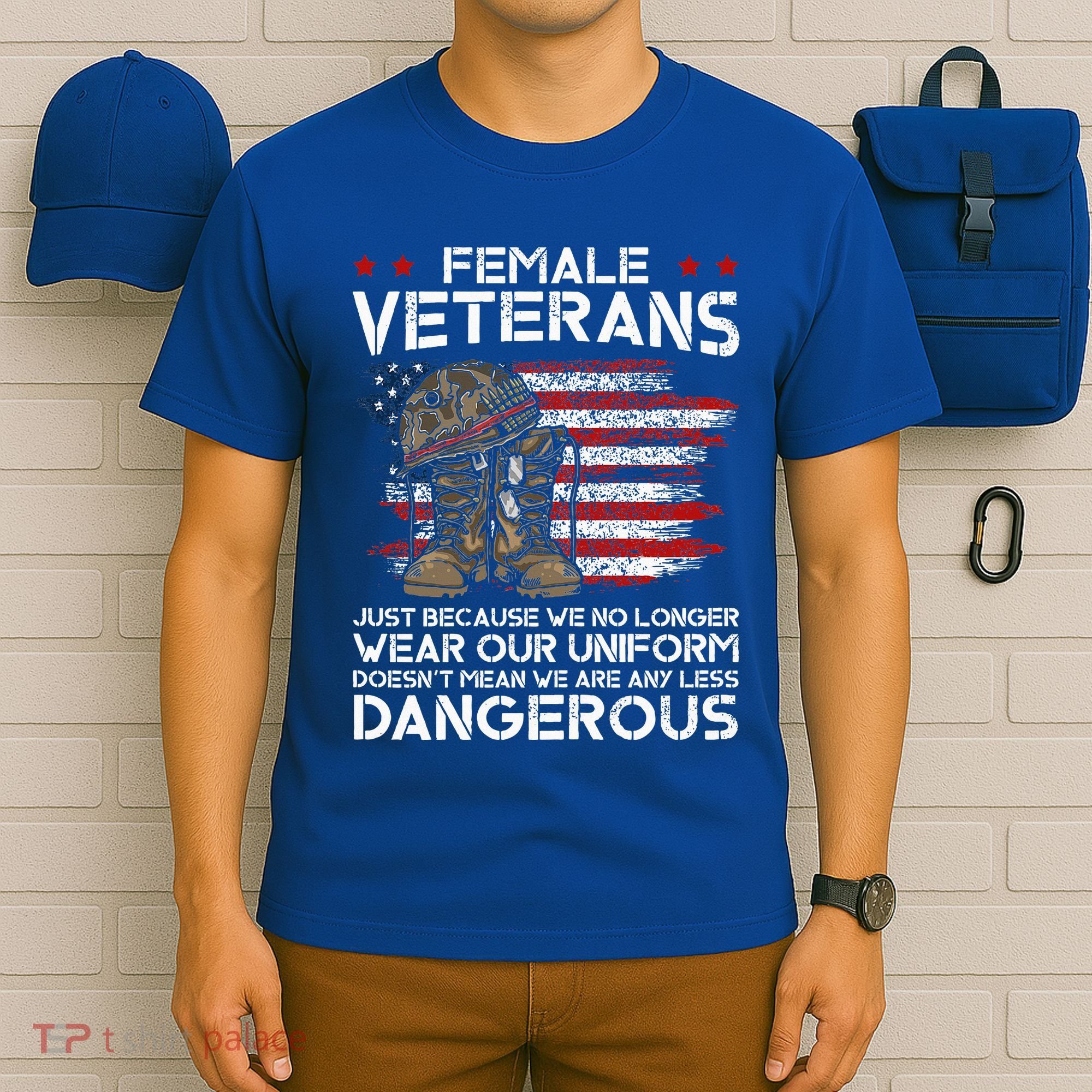 Female Veterans Not Any Less Dangerous T-Shirt