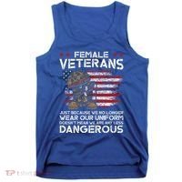 Female Veterans Not Any Less Dangerous Tank Top thumb 0