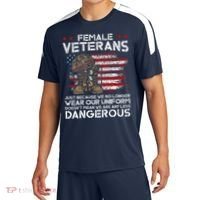 Female Veterans Not Any Less Dangerous Sport-Tek Competitor United Soccer Jersey thumb 0