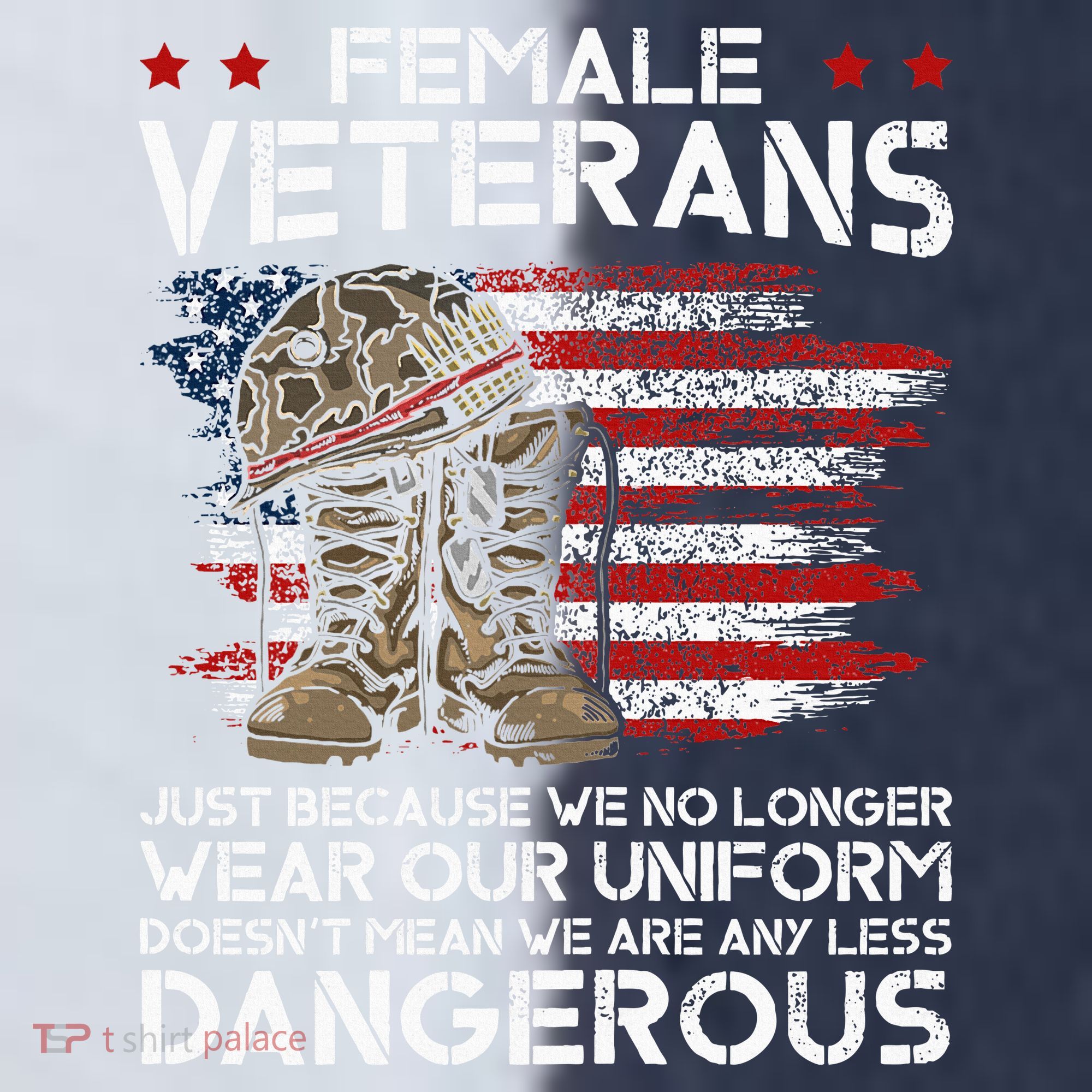 Female Veterans Not Any Less Dangerous Sport-Tek Competitor United Soccer Jersey