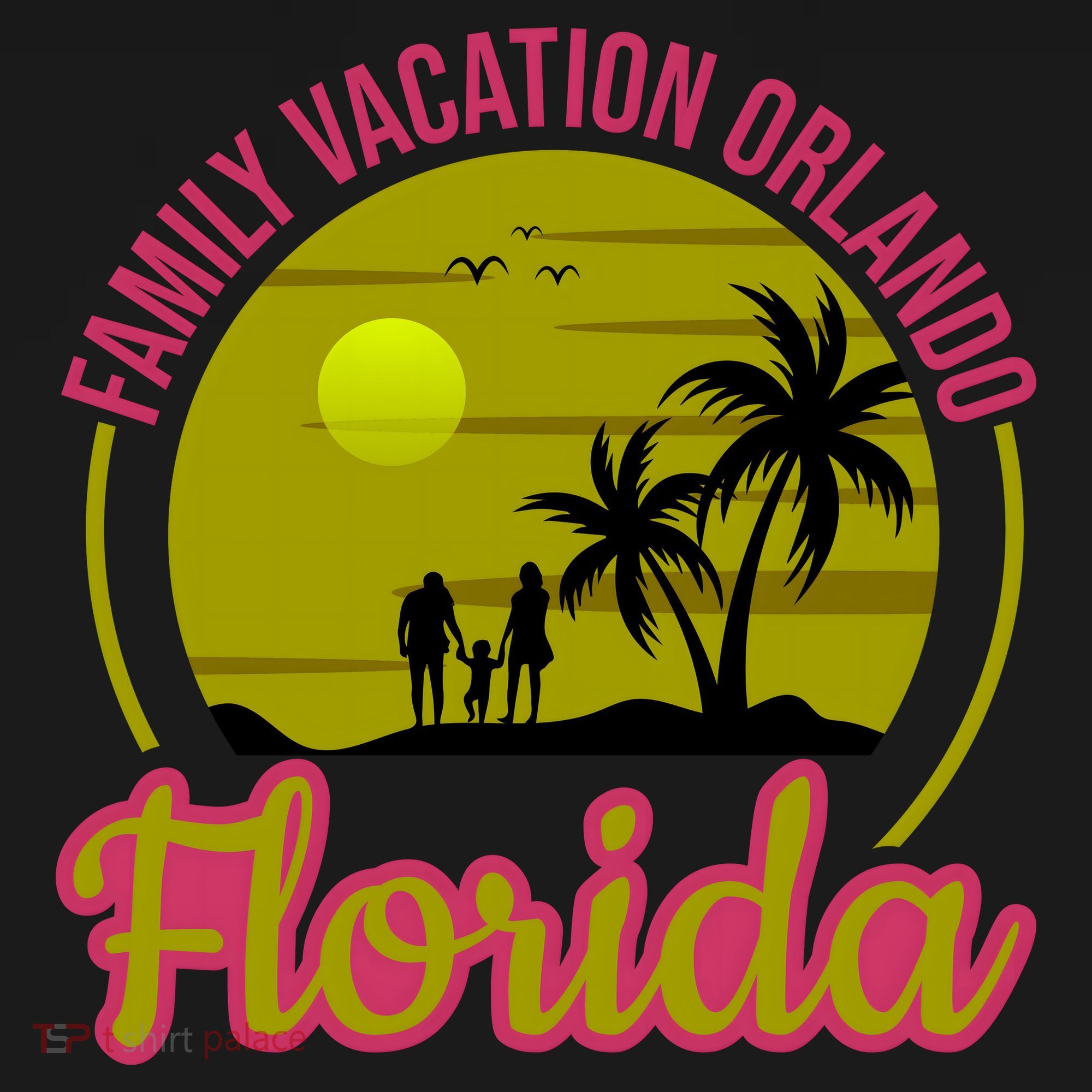 Family Vacation Orlando Florida Toddler Hoodie