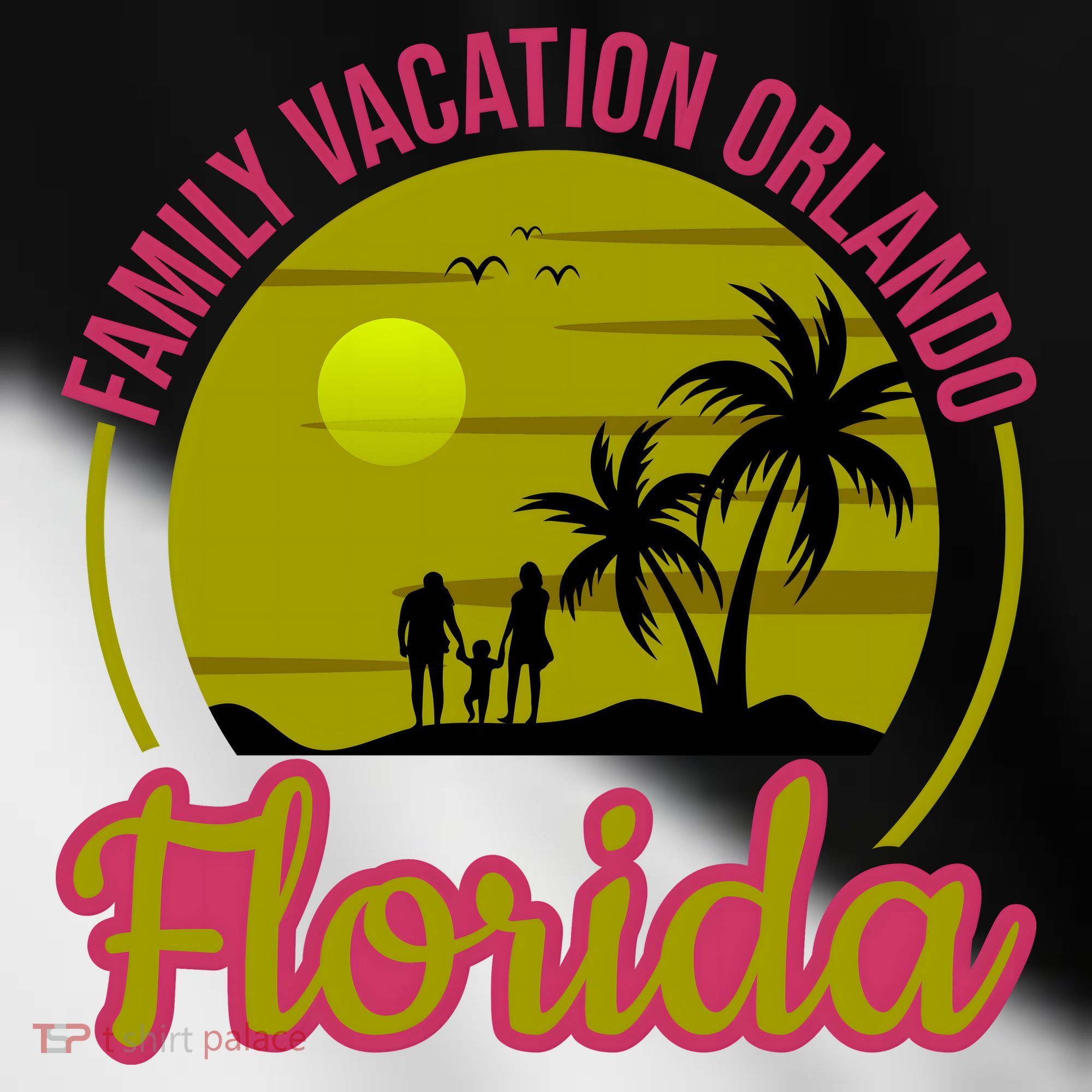 Family Vacation Orlando Florida Toddler Fine Jersey T-Shirt