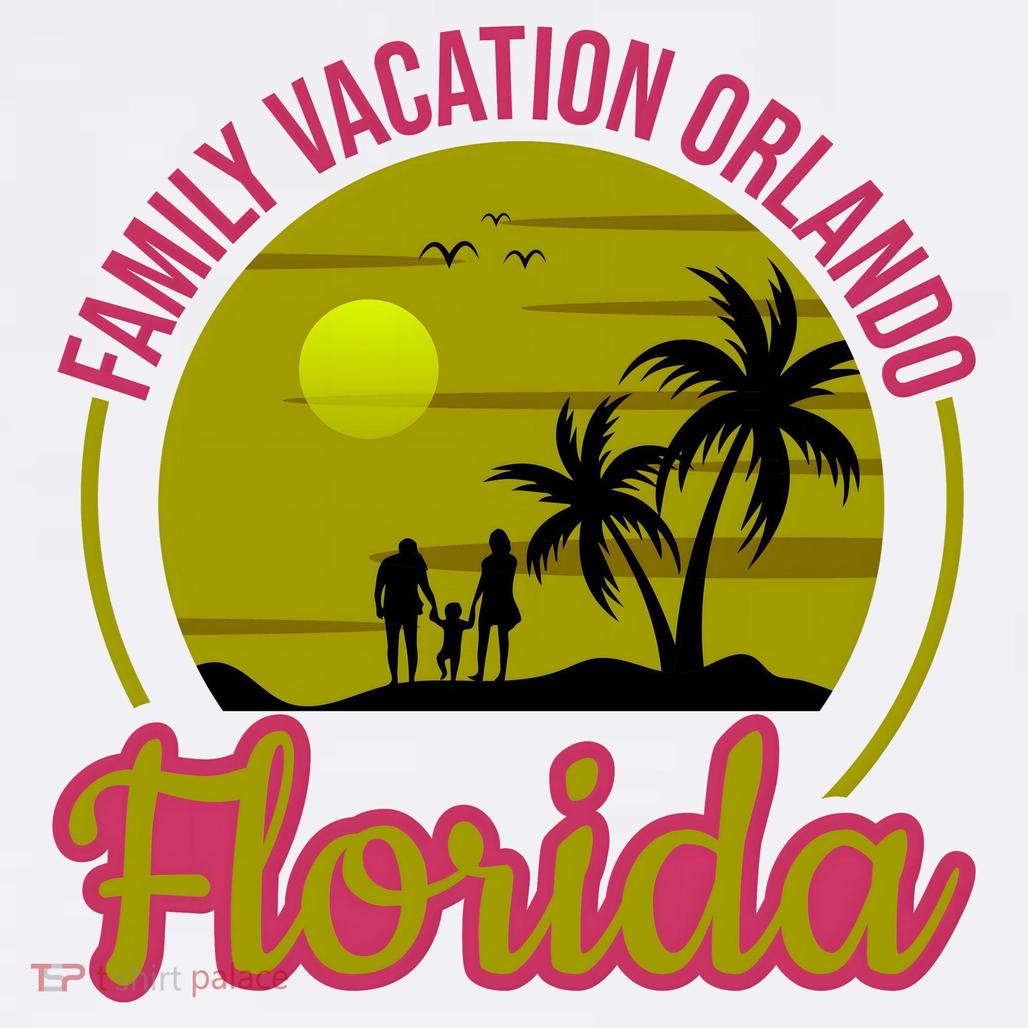 Family Vacation Orlando Florida T-Shirt