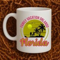 Family Vacation Orlando Florida Coffee Mug thumb 2