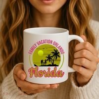 Family Vacation Orlando Florida Coffee Mug thumb 3