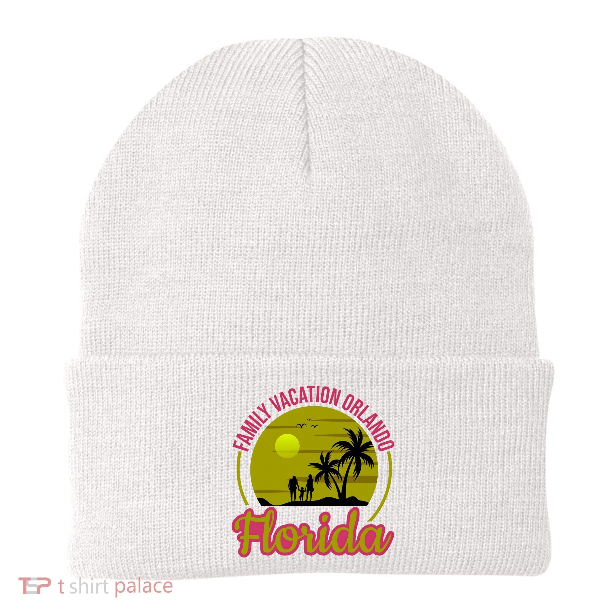 Family Vacation Orlando Florida Beanie