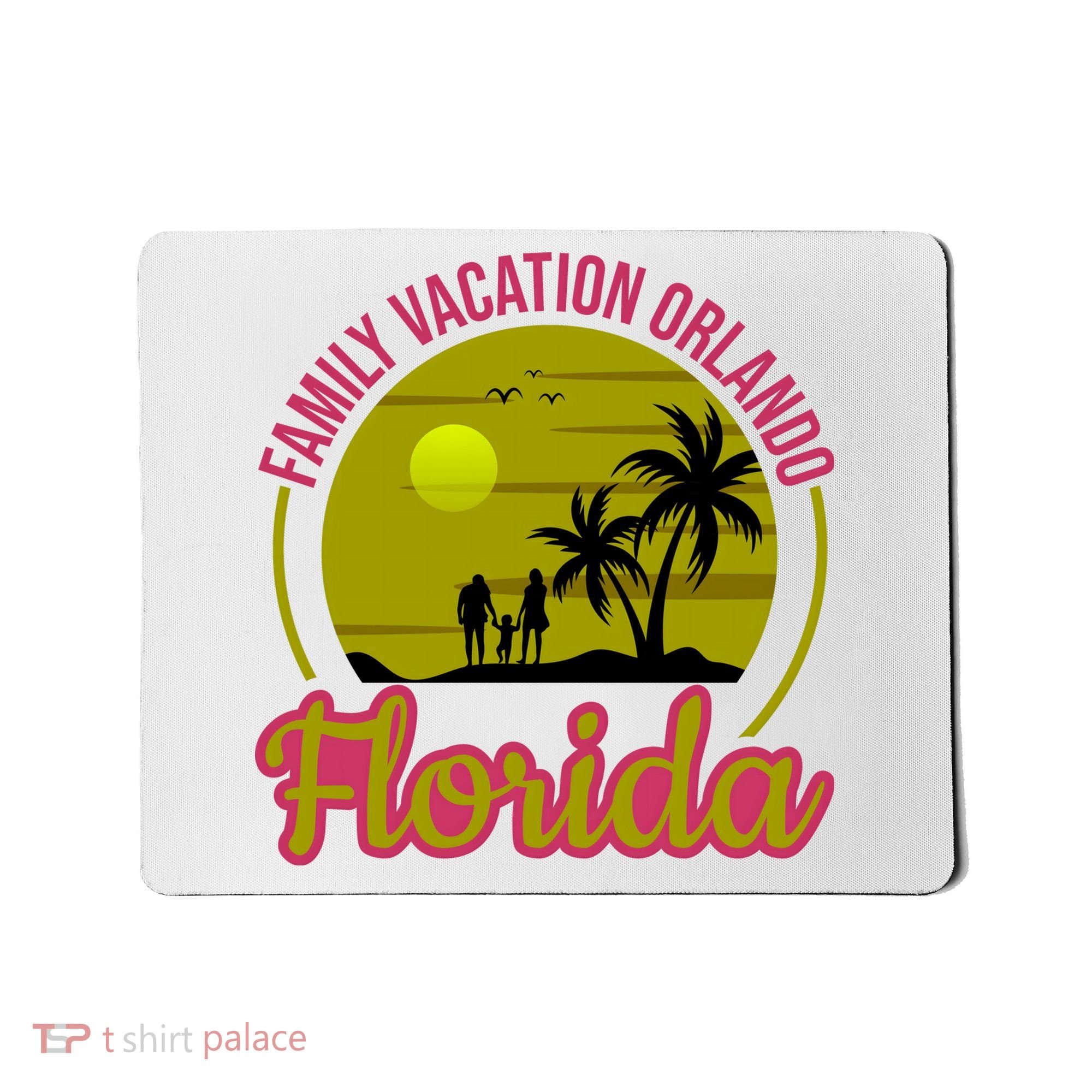 Family Vacation Orlando Florida Mousepad