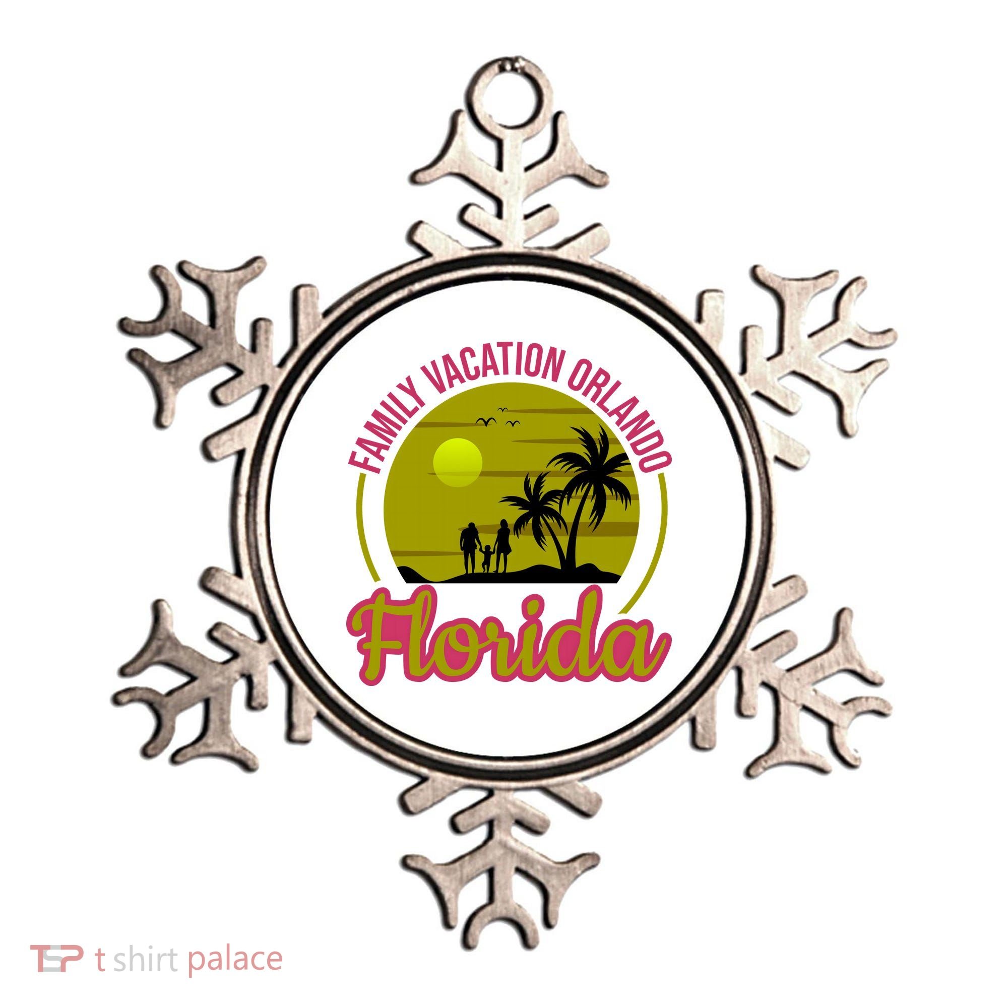 Family Vacation Orlando Florida Ornament