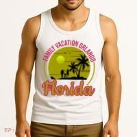 Family Vacation Orlando Florida Tank Top thumb 3