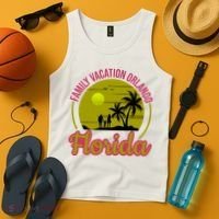 Family Vacation Orlando Florida Tank Top thumb 4