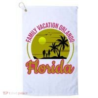 Family Vacation Orlando Florida Golf Towel thumb 0
