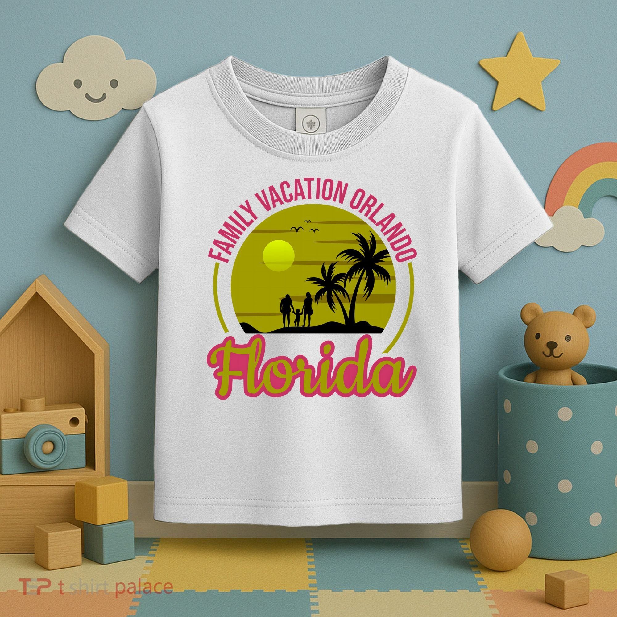Family Vacation Orlando Florida Toddler T-Shirt