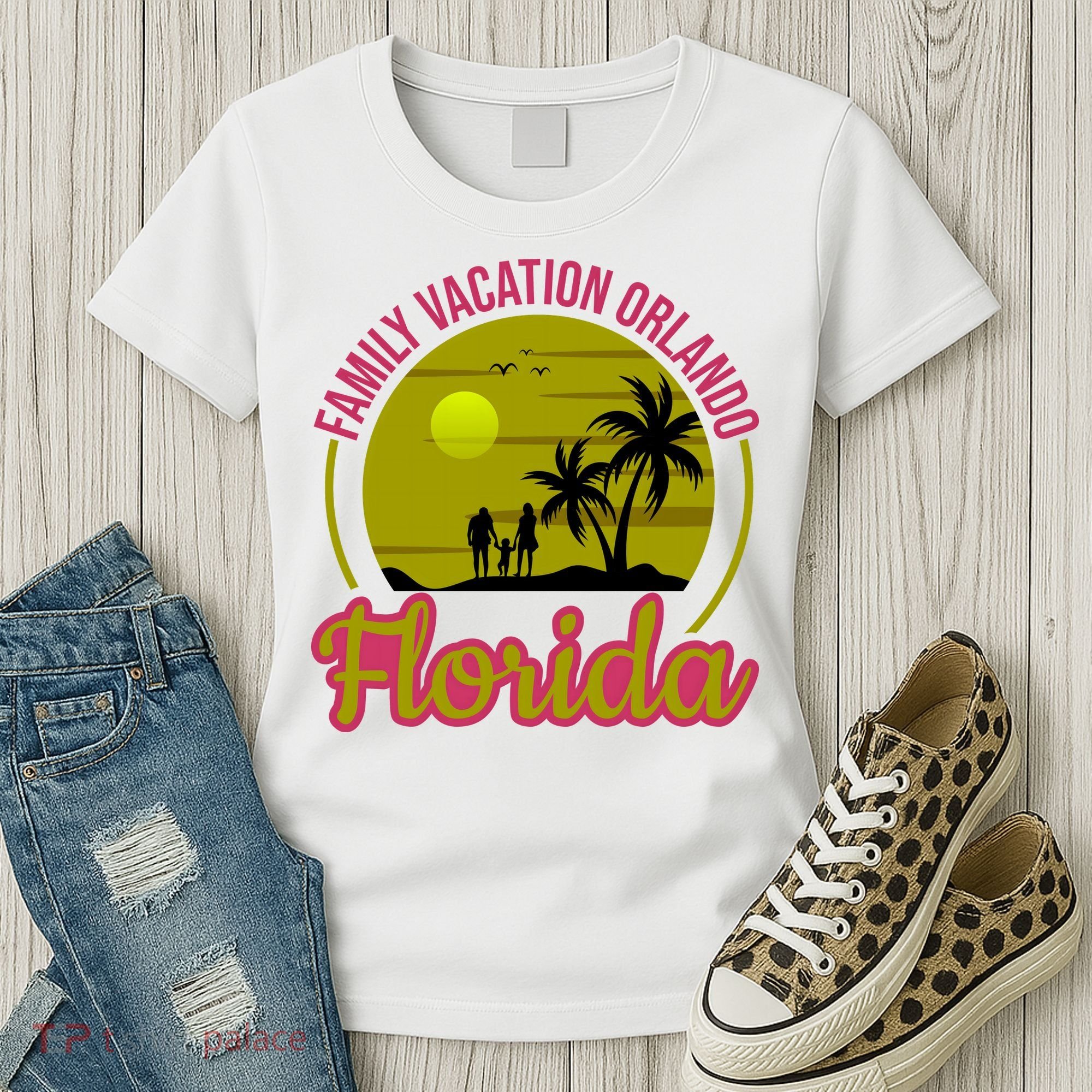Family Vacation Orlando Florida Women's T-Shirt