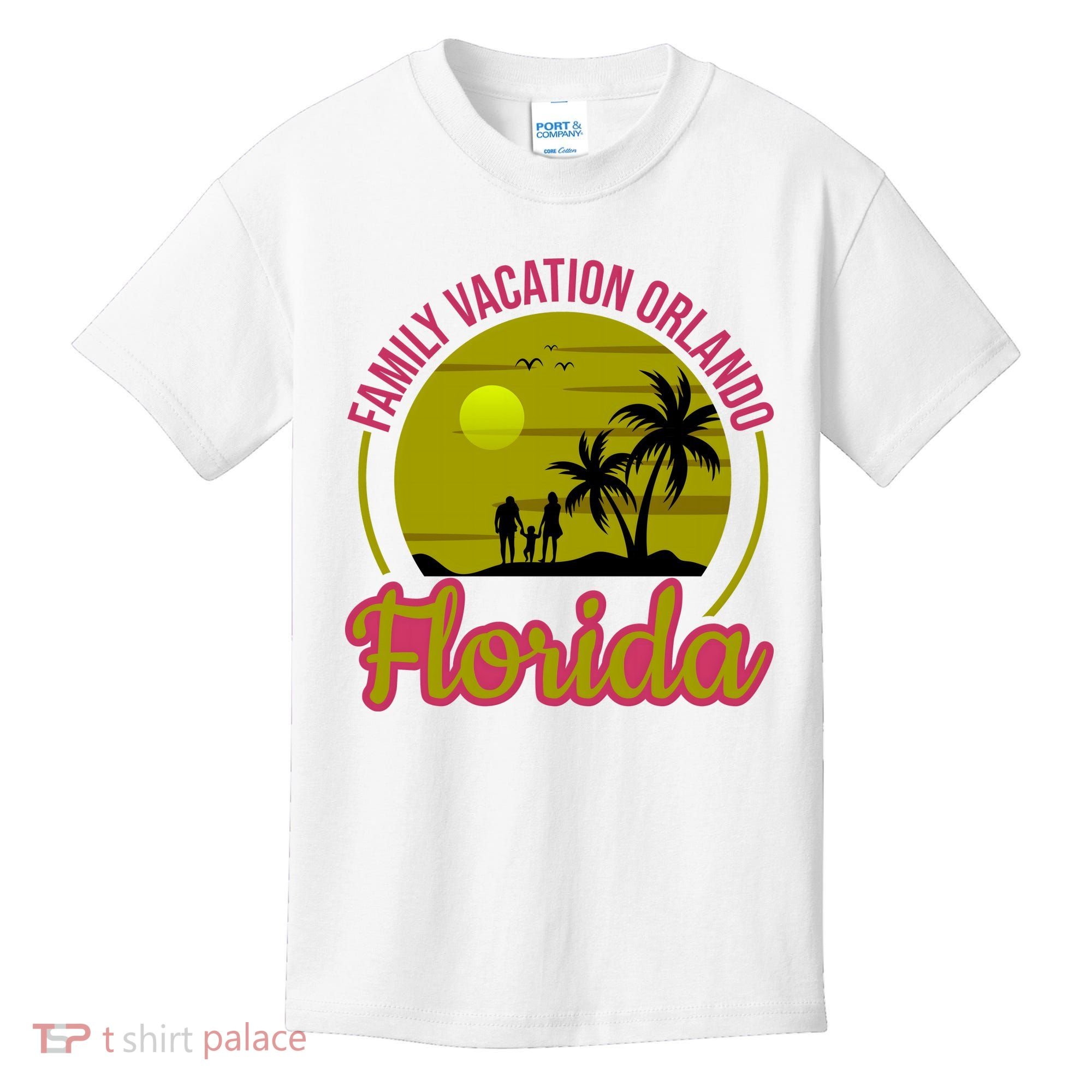 Family Vacation Orlando Florida Kids T-Shirt