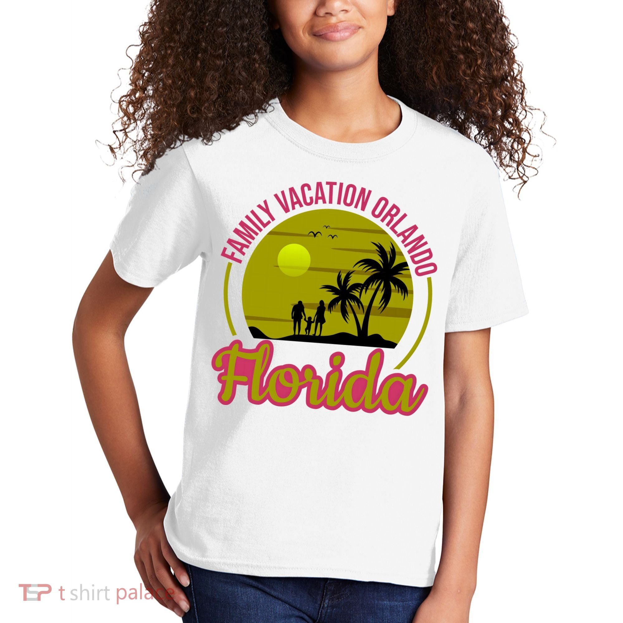 Family Vacation Orlando Florida Kids T-Shirt