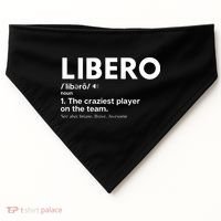 Funny Volleyball Players Libero USA-Made Doggie Bandana thumb 0