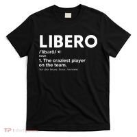 Funny Volleyball Players Libero T-Shirt thumb 0