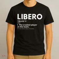 Funny Volleyball Players Libero T-Shirt thumb 3