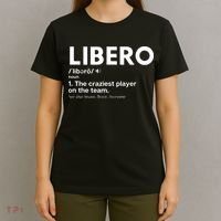 Funny Volleyball Players Libero T-Shirt thumb 4