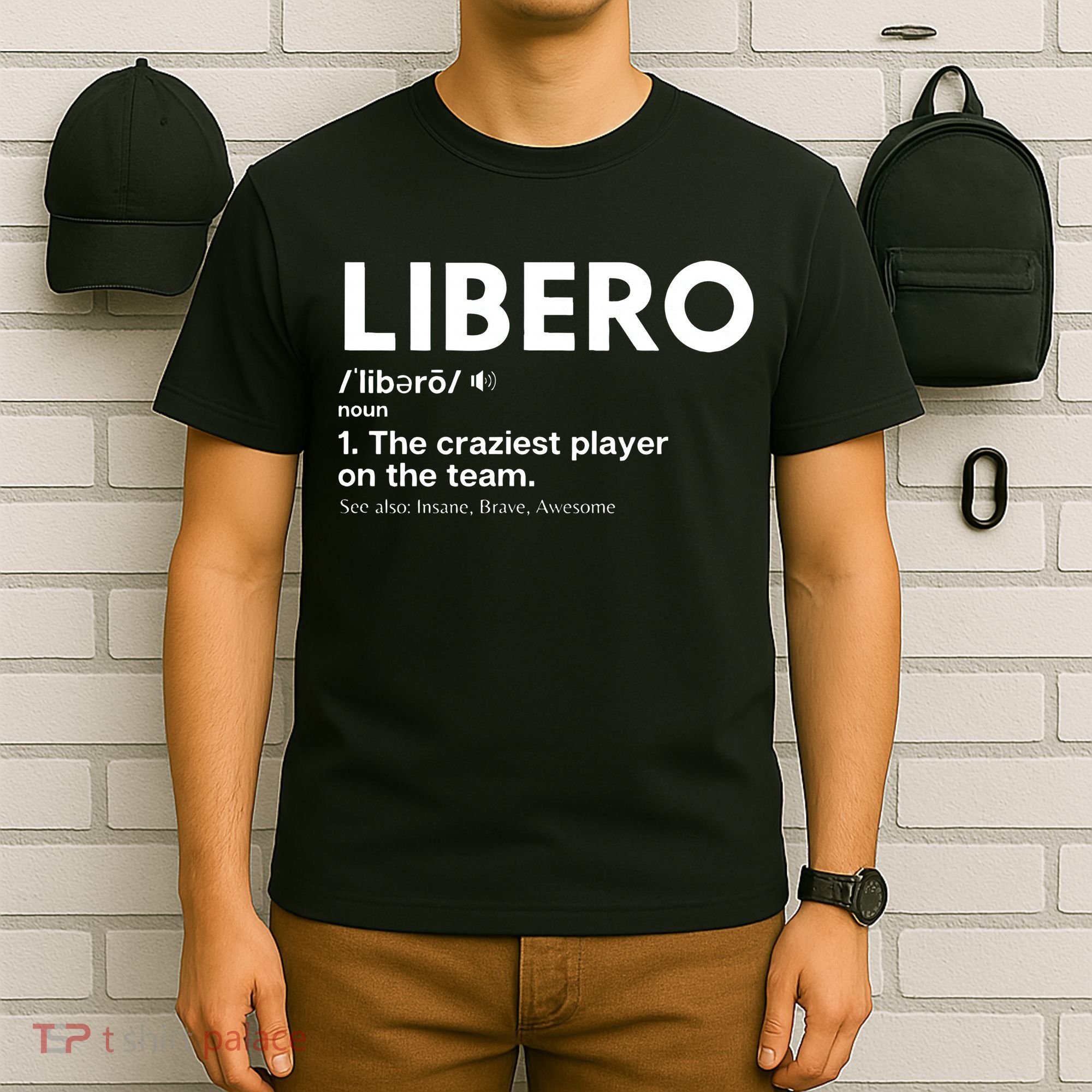Funny Volleyball Players Libero T-Shirt