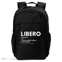 Funny Volleyball Players Libero Backpack thumb 0
