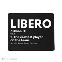 Funny Volleyball Players Libero Mousepad thumb 0