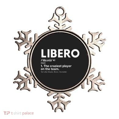 Funny Volleyball Players Libero Ornament