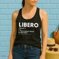 Funny Volleyball Players Libero Women's Tank Top thumb 2