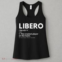 Funny Volleyball Players Libero Women's Tank Top thumb 3