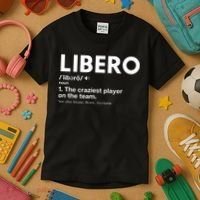 Funny Volleyball Players Libero Kids T-Shirt thumb 3