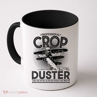 Funny Vintage Professional Crop Duster Coffee Mug