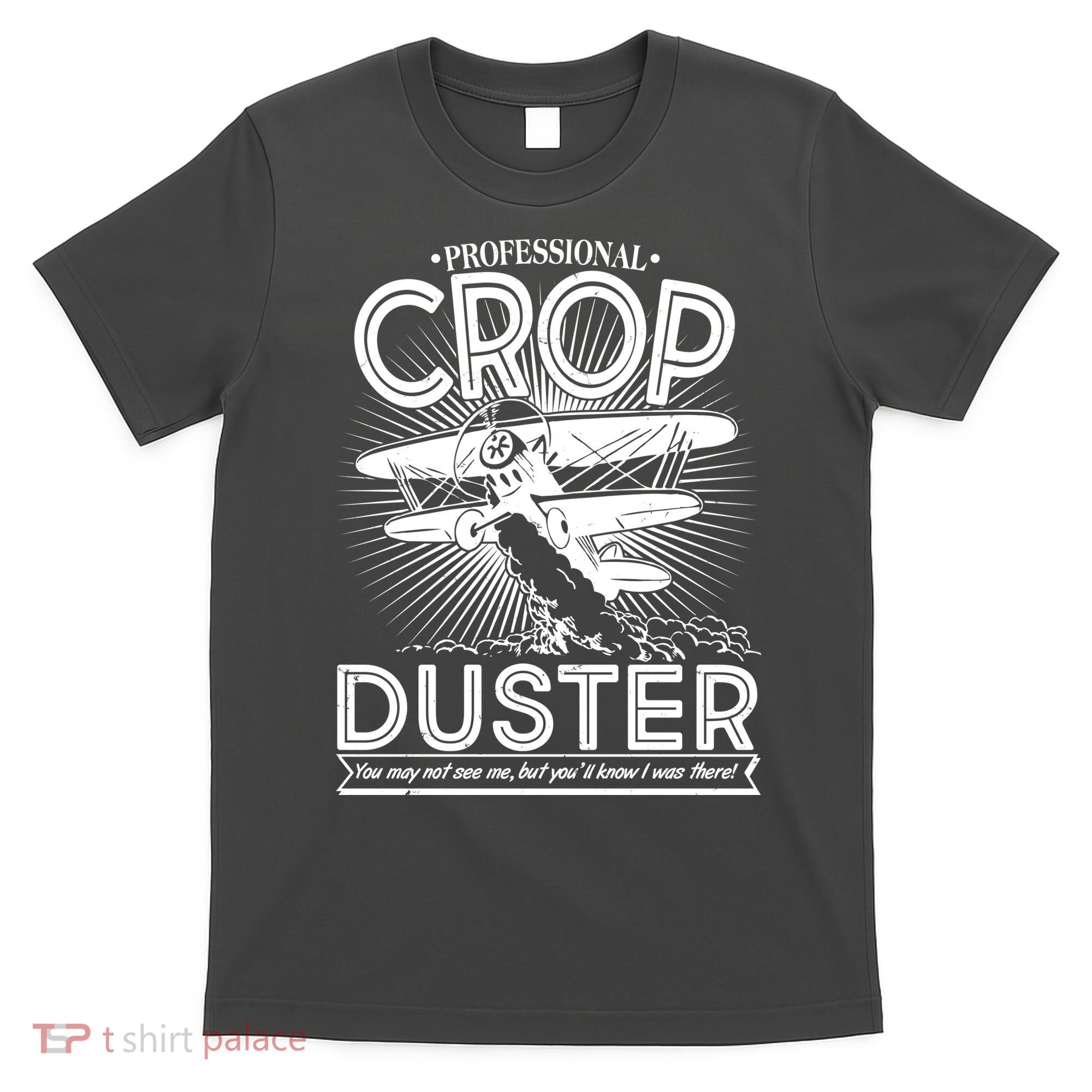 Funny Vintage Professional Crop Duster T-Shirt