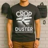 Funny Vintage Professional Crop Duster T-Shirt thumb 6