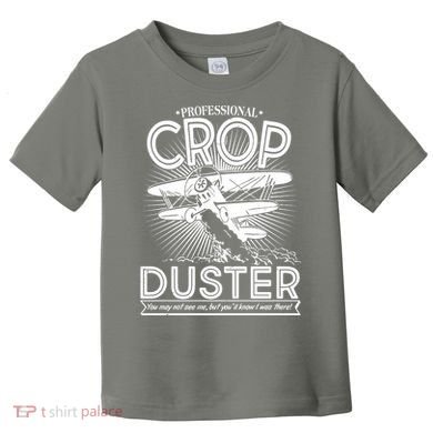 Funny Vintage Professional Crop Duster Toddler T-Shirt