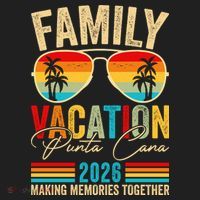 Family Vacation Punta Cana 2026 Making Memories Together Hat thumb 2