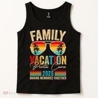 Family Vacation Punta Cana 2026 Making Memories Together Tank Top thumb 2